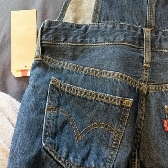 LEVI'S Full Hand Denim Jean Overalls - Picture 7 of 8